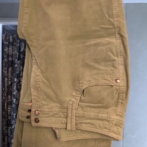 Soft corduroy jean type pants